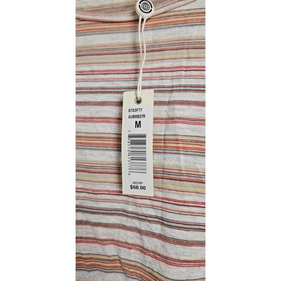 NWT‎ MAX STUDIO Max Studio rainbow Striped Women's Knit Top Tank Sz.Medium - Picture 4 of 6